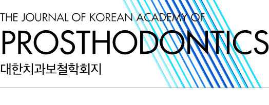 The Journal of Korean Academy of Prosthodontics 대한치과보철학회지 